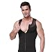 FitnessSun Mens Tights Undershirt Compression Base layer Abs Abdomen Slim Black XXL