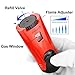 Lighter Torch with Stand Windproof Single Torch Butane Refillable Scorch Lighters