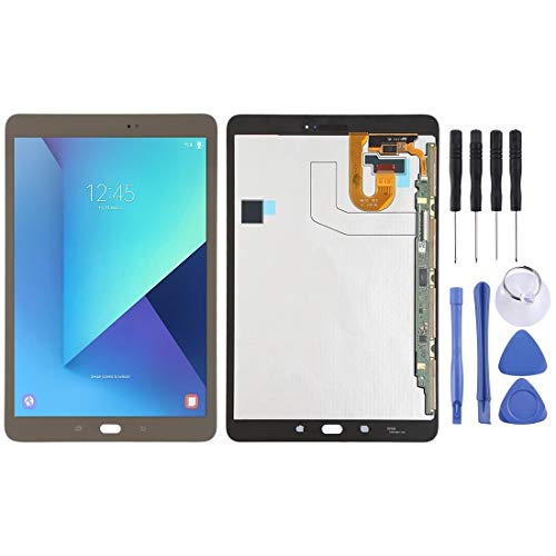 Écran LCD de rechange ZX assemblé avec tactile réactif pour Samsung Tab S3 9.7 gris