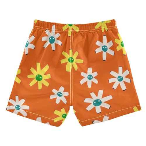 Athletic Short Teens Beach Bathing Suits Drawstring Lined Swimwear2