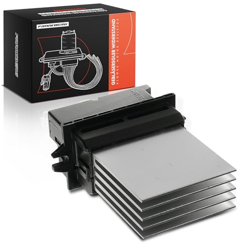 Frankberg Resistencia del Motor del ventilador del calentador Compatible con Clio II BB0/1/2 CB0/1/2 Clio II Furgón SB0/1/2 Thalia I LB0/1/2 1998-2018 7701051272
