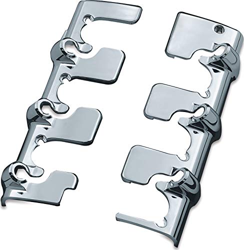 Kuryakyn 7705 Motorcycle Accent Accessory: Intake Runner/Spark Plug Cover for 1997-2004 Honda Valkyrie & Valkyrie Tourer Motorcycles, Chrome, 1 Pair