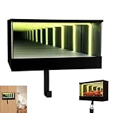 Generisch Infinity Garage Schlüsselanhänger-Aufhänger | Rennwagen-Schlüsselhalter-Wandhalterung Mit LED-Leuchten | Tiny Glowing Garages Autoschlüssel-Display | Weihnachtsgeschenke Für Autoliebhaber