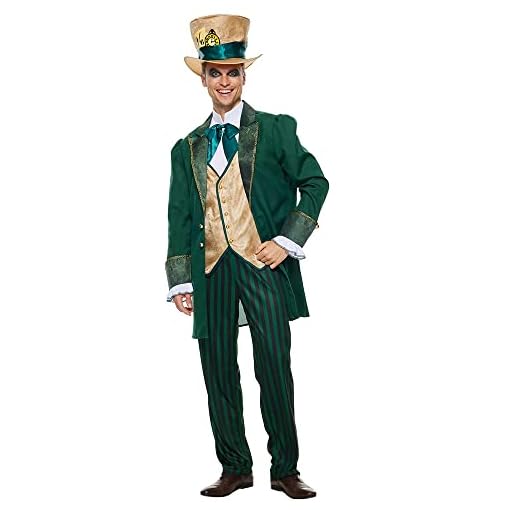 FantastCostumes The Hatter Costume with Top Hat - Image 7