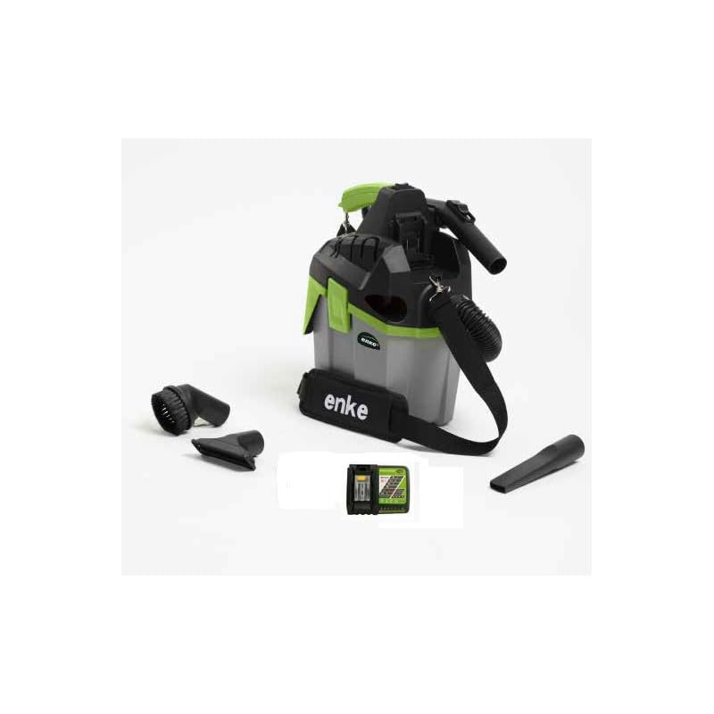 ENKE Aspirapolvere soffiatore Fox Dorsal 6L portatile a batteria 18 V