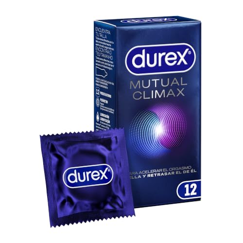 Durex Preservativos Climax Mutuo con Efecto Retardante - 12 Condones