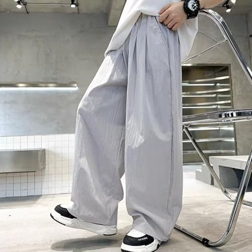 Boys Casual Pants Comfortable Loose Fit Wide Leg Trousers for Kids Everyday Relaxed Wear Suitable for Outdoor2