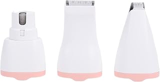 4 in 1 Pet Grooming Kit, 7000RPM USB Rechargeable Dog Cat Hair Clipper, 4 Replaceable Blades Clipper for Small and Large Dogs Cats Animals, Salon Quality At Home