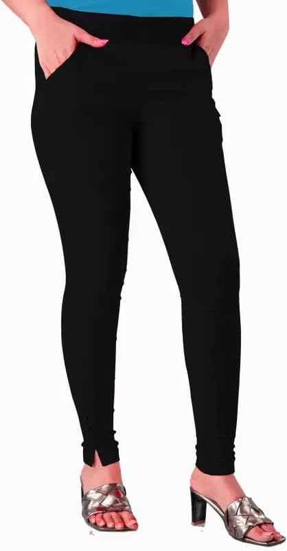 Image of Women's Stylish & Comfortable Jeggings | Stretchable High-Waist Pants BZFW Potali