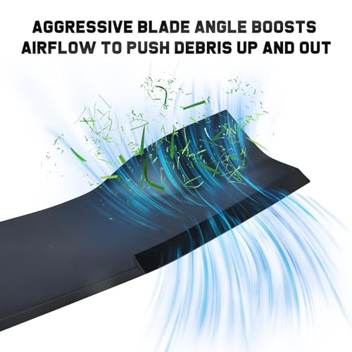 Image of Grasscool Z930m 60 inch Deck JD 930m 60D Mower Blades Replacement TCU15881 | Fit John D-eere Z950r Z950m 950m z951r 60'' Zero Turn Lawn Tractor,High Lift Bagger Sharp Cuts Side Discharge,M128485 M163983