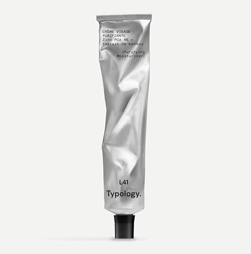Typology L41 — Purifying Moisturizer (4% Zinc PCA + Bamboo Extract) Travel Size 0.5 Fl. Oz
