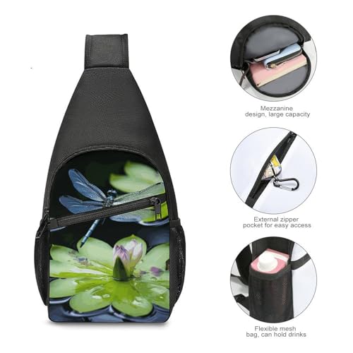 Sling Bag crossbody para mujer y hombre pequeño miniatura 4