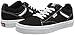 Vans Women's Low-Top Sneaker, Canvas Black White, 9.5