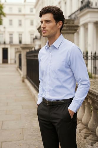 Image of Louis Philippe Men's Cotton Slim Fit Shirt