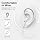 USB C Headphones, 2 Pack Type C Headphones Wired In Ear Earbuds With Mic & Volume Control Noise Cancelling for iPhone 15/16/17,iPad,Samsung Galaxy S25/S24/S23/S22/S21,Pixel 7/6,Huawei,White - 2