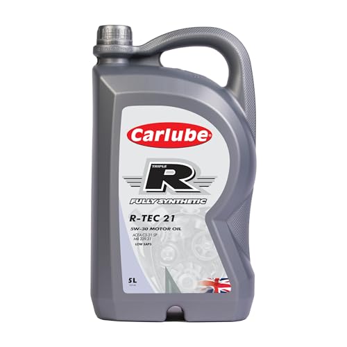 Carlube Triple R KBW005 R-TEC 21 5W-30 Aceite de motor totalmente sintético, 5 L