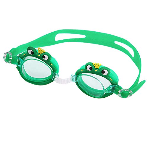 Felice Kids Waterproof Anti-Fog Swim Goggles Cartoon Swimming Glasses for Boys and Girls 2-8 Years Old Soft &UV Protection