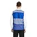 TopTie Custom Unisex Mesh Volunteer Vest Add Text Logo on Activity Team or Supermarket with Zipper & Pocket-Blue-L