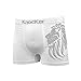 Men's Tiger Printeded Printed Nylon Stretchable Boxer 6-Pcs Set, One Size, Asst