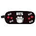 BTS Federmäppchen, Federmäppchen mit Großer Kapazität Federmäppchen Pencil Bag Pouch Schreibtisch-Organizer,Kosmetiktaschen Bleistifthalter Schulbedarf BTS Briefpapier Geschenk