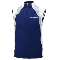 Airtracks Gilet De Cyclisme Léger Femme - Coupe-Vent Respirant Bleu Clair/Blanc - Taille L - Sport & Course