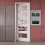 5-Panel Glass & Silver Hinges