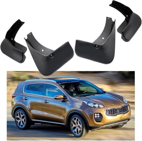 Garde-boue pour Kia Sportage anti-rayure et stop corrosion bas de caisse