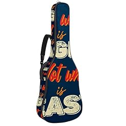Housse de transport étanche pour guitare avec bandoulière réglable Motif ethnique Fleurs, Multicolore 04, 42.9×16.9×4.7… - Les Beatles, Paul McCartney, John Lennon, RIngo Starr, George Harrison