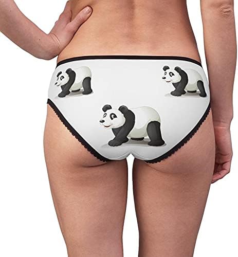 Panda Panties, Panda Underwear, Briefs, Cotton Briefs, Funny Underwear, Panties For Women