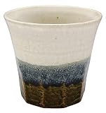 美濃焼 チューハイ 焼酎カップ なごみ 青 133-61916