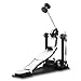 Soulmate Double Chain Bass Drum Pedal for Drum Set - Heavy Duty Kick Pedal with Large Frame, Step Hammer Drive, Single Kick Pedal Compatible with Acoustic & Electronic Drums