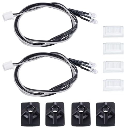 Focos de faldones para sustituir luces laterales en Tamiya R620 R470