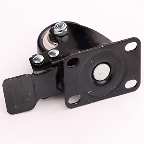 Ruedas de hardware para muebles con freno de seguridad pack de 4 piezas 5