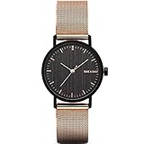 TECHNIK - Für lange Haltbarkeit ist ein japanisches Qualitäts-Quarz-Uhrwerk verbaut. Das Armband mit Faltschließe ist mit dem Easy-Click-Verschluss ohne Werkzeug austauschbar. Die Uhr ist bis 3ATM wasserdicht