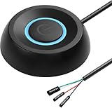 Interrupteur marche/arrêt externe pour ordinateur de bureau : utilisez un interrupteur d'alimentation avec un long câble pour ajouter ou étendre le bouton d'alimentation à un endroit que vous trouvez plus pratique.