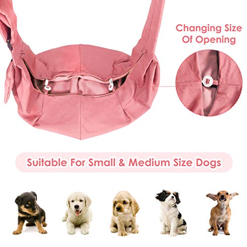 image for SlowTon Dog Carrier Sling, Thick Padded Adjustable Shoulder Strap Dog 