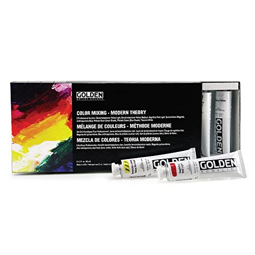 Golden Color Mixing Set of 8, Modern Theory