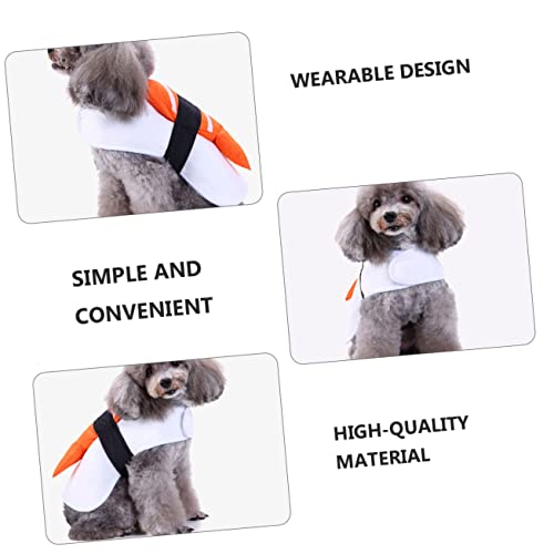 Disfraz Halloween para Perro BESPORTBLE S Naranja miniatura 5