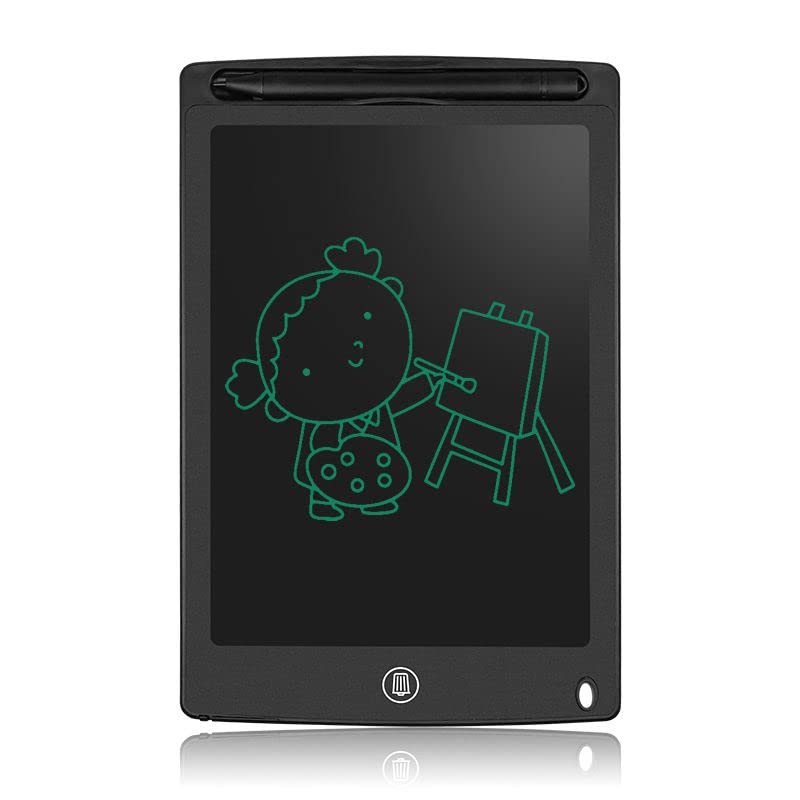 Craveon LCD Writing Tablet 8.5Inches Doodle Pad, Colorful Educational Learning Doodle Board Drawing Pad for Kids, Black-picture-10