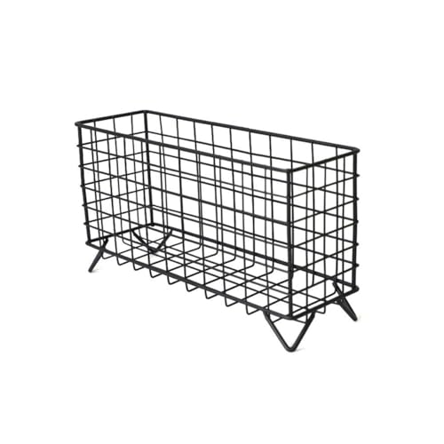 Cesta de almacenamiento hierro forjado resistente para cocina moderna 2