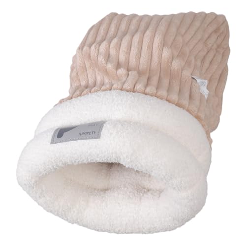 Creative Pet Bed Warm Blanket Nest for Dog and Cats Soft Blanket Winter Comfortable Bag Christmas Sock Furry Bed Cave Bed for In