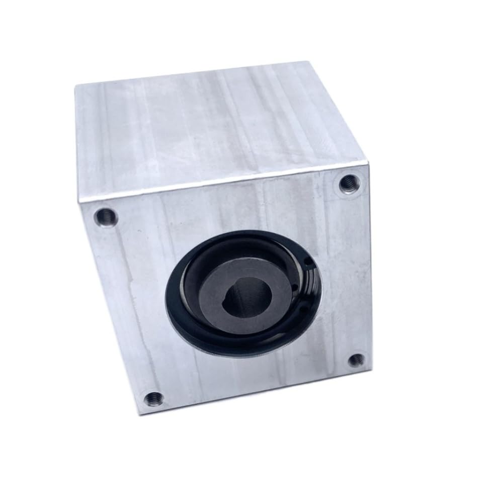 Gearbox 90 Degree Right Angle Reducer Commutator 1 to 1 Dual Output Shaft 1M 20T Spiral Bevel Gear Steering Gearbox Steering Direction(10mm Hole)