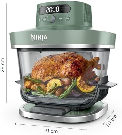 Alt Text for image 2: Five preset cooking functions of the Ninja CRISPi PRO XL