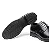 Bruno Marc Men's Formal Dress Shoes Brogues Derbys,DOWNINGWIDE-01,Black,9 Wide UK /10W US #5
