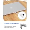 CloudValley [2-Pack Upgrade Rotating] Laptop Camera Cover Slide, 0.015 Inch Ultra-Thin Metal Web Camera Cover for Laptop Computer, MacBook Pro/Air, iMac, PC, Protect Your Privacy (Silver)