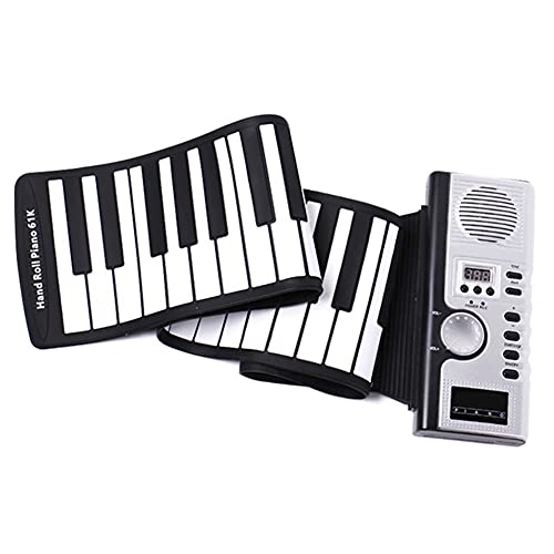 JTYX 61 Touches Flexible Roll Up Piano Clavier Silicone Hand Roll Piano Piano électrique numérique avec Haut-Parleur intégré Clavier de Musique éducatif pour Enfants Cadeau - Les Beatles, Paul McCartney, John Lennon, RIngo Starr, George Harrison JTYX 61 Touches Flexible Roll Up Piano Clavier Silicone Hand Roll Piano Piano électrique numérique avec Haut-Parleur intégré Clavier de Musique éducatif pour Enfants Cadeau