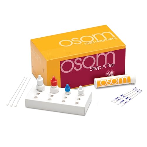 OSOM® Strep A Test - CLIA Waived, Made in USA, QC...
