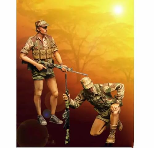 Modèle en résine 1/35 haute précision de soldats miniatures WWII
