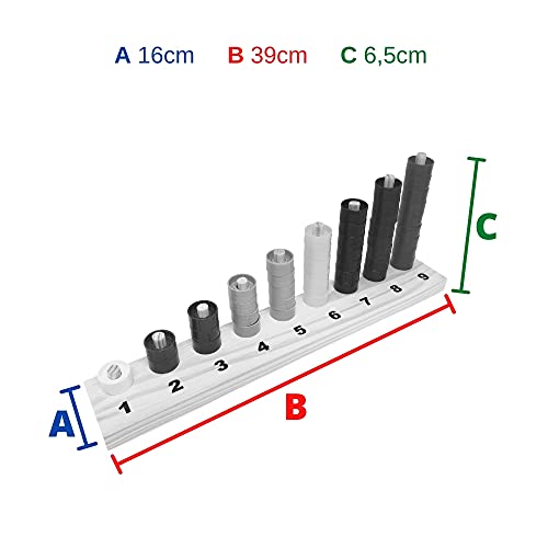 Sequência Numérica 45 Argolas - Carimbrás