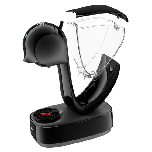 Foto von NESCAFÉ Dolce Gusto Infinissima Touch von Krups, automatische Touchscreen Kapselkaffeemaschine, 15 Bar Druck, kalte oder heiße Getränke, 1,2 Liter Kapazität, schwarz, KP2708